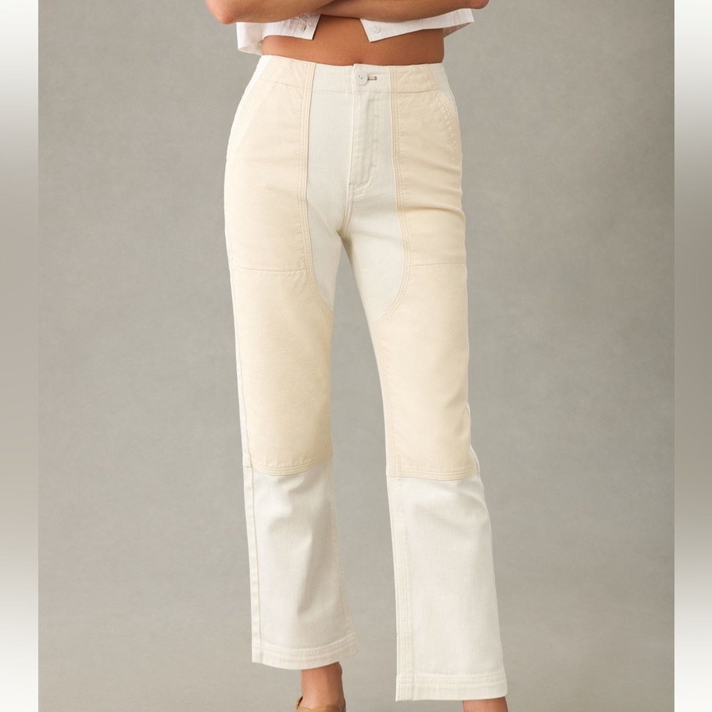 Anthropologie Pilcro Surplus High-Rise Slim Pants